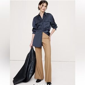 Banana Republic Harrison Stretch Wool Blend Pants